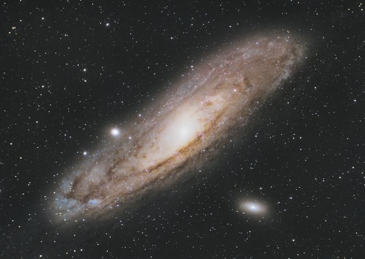 Barred Spiral Andromeda Galaxy