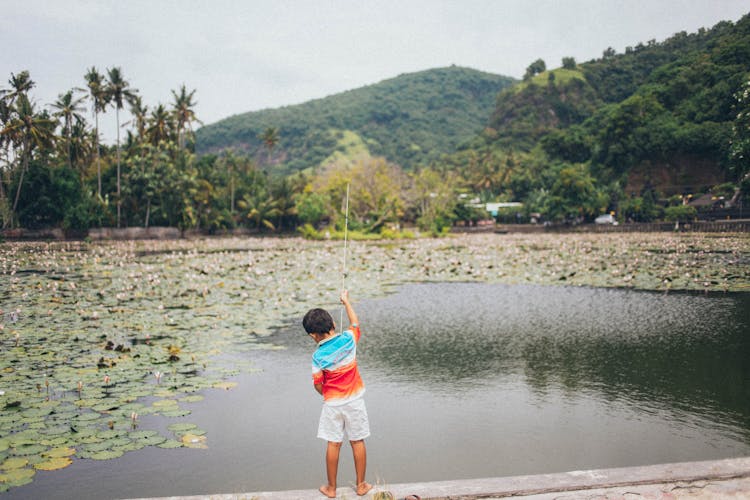 Child Fishing 