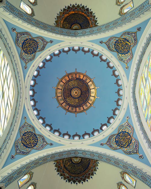 Dome of the Camlica Mosque in Istanbul, Turkey