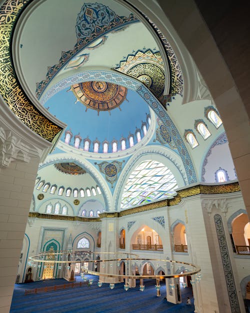 Gratis lagerfoto af camlica moske, interiør, islam