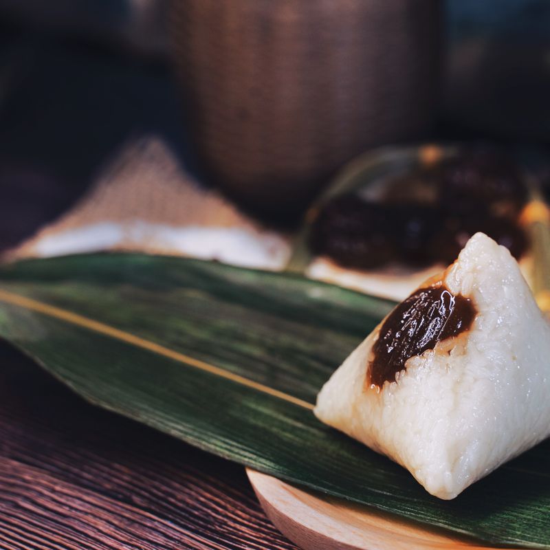 Coconut Sticky Rice with Crispy Garlic Shallots