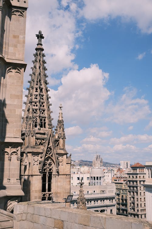 Základová fotografie zdarma na téma barcelona, barcelona katedrála, gotická architektura