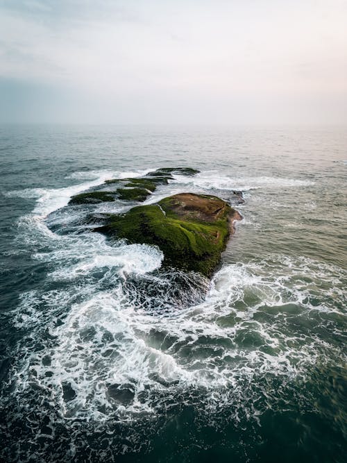 Fotos de stock gratuitas de costa, dice adiós, foto con dron