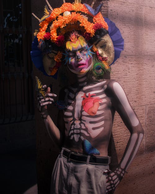 Catrina with Painted Body