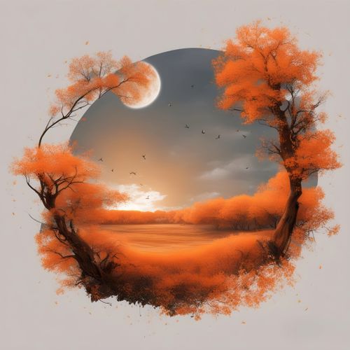 Free Nature with Edit Orange Stock Photo