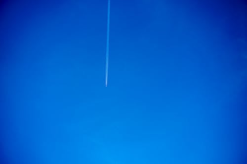 Foto stok gratis asap, chemtrail, jejak