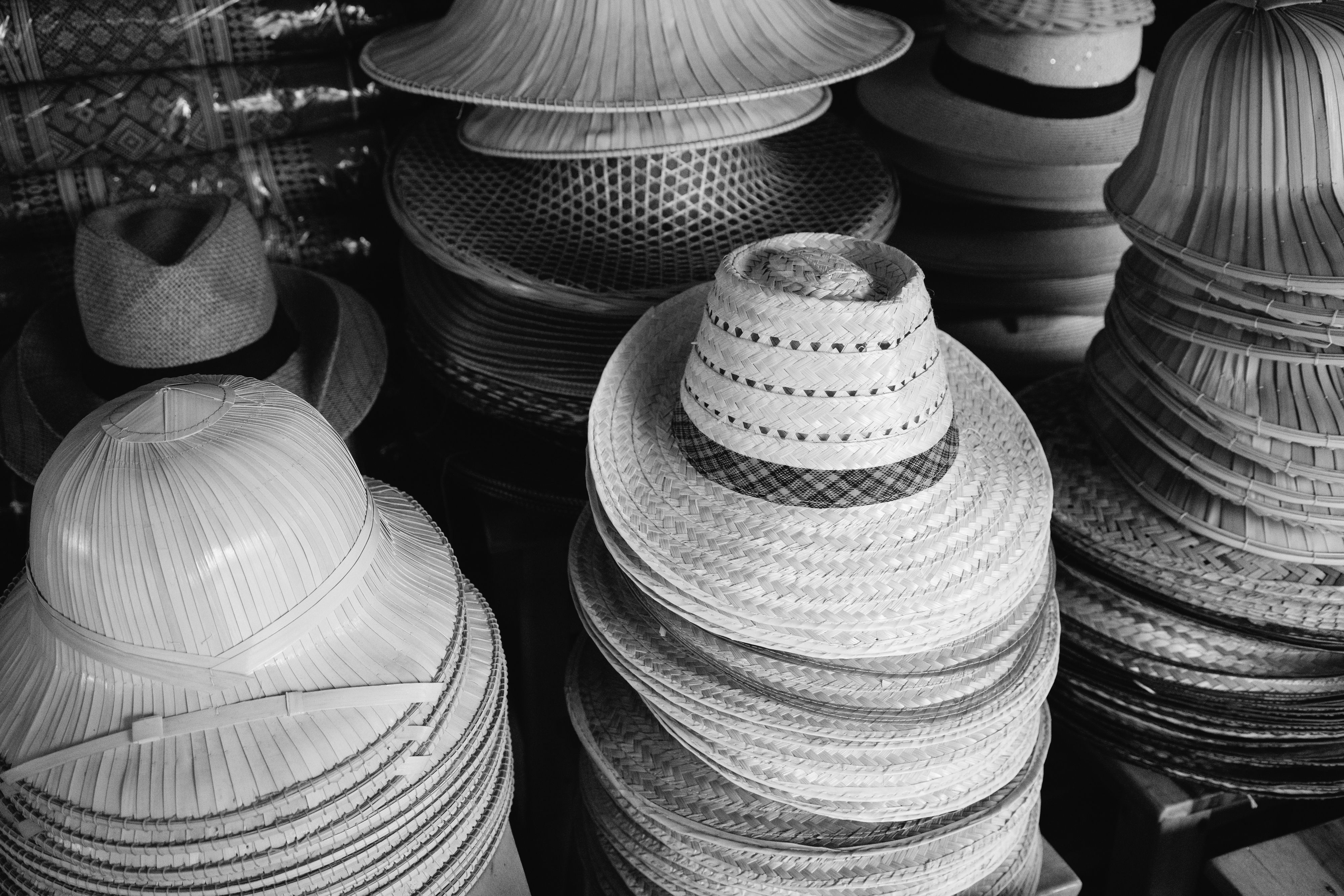 Hats and other headgear; plaited or made by assembling strips of any material, whether or not lined or trimmed
