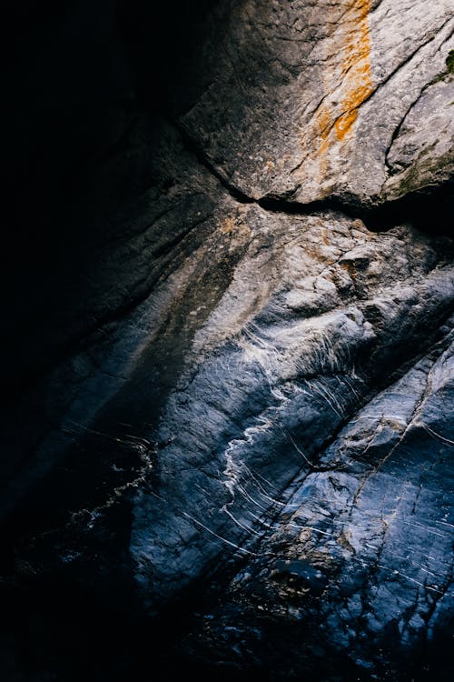 Dark Surface of a Large Stone