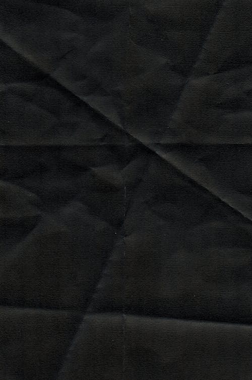 Wrinkled Black Cardstock Texture
