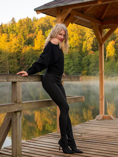 Imagine de stoc gratuită din blondă, de lemn, femeie