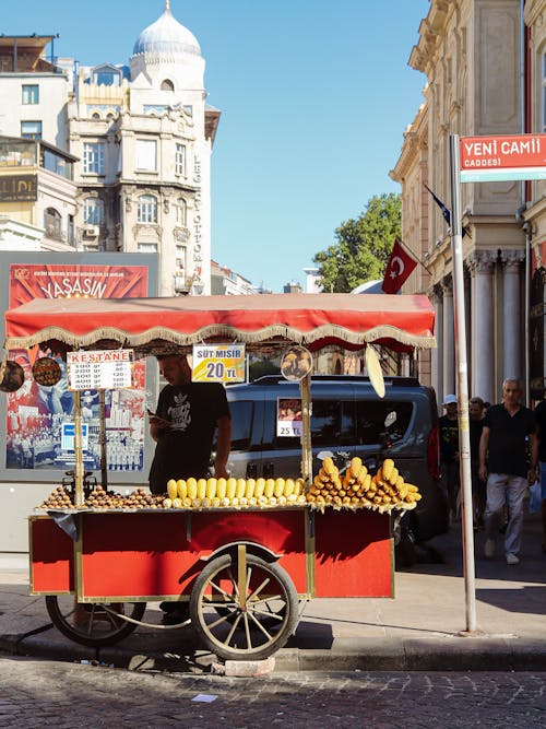 Gratis stockfoto met aanhangwagen, Istanbul, kalkoen