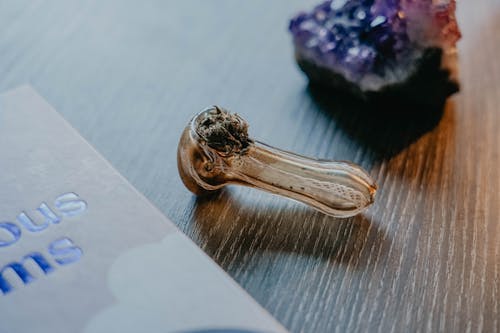 Item with Cannabis on Table