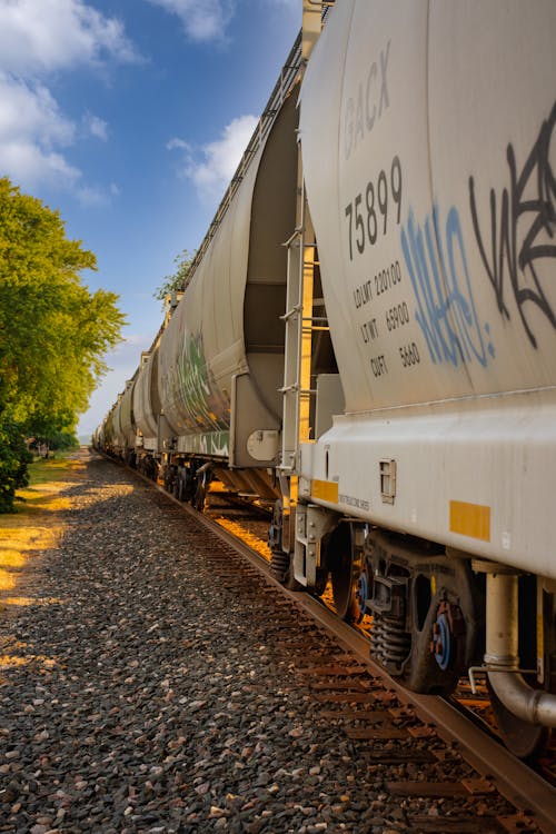 垂直拍攝, 火車, 火車頭 的 免費圖庫相片