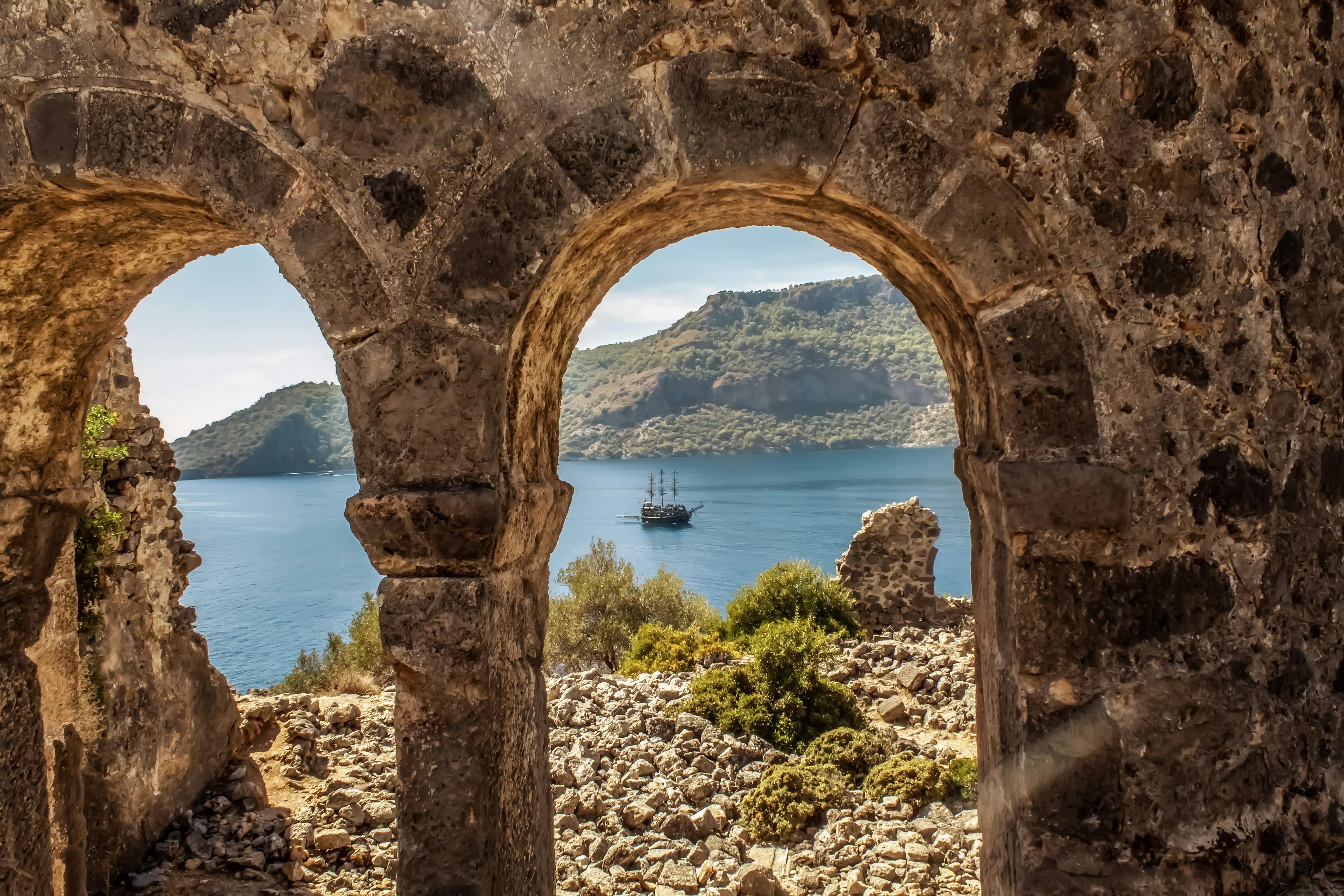 turkish_coast, beach_vacation, mediterranean_tourism - Detail