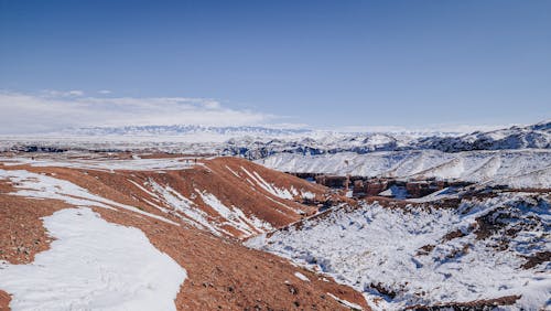 Arid Hill in Snow