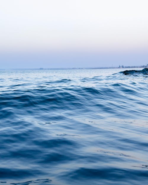 Waves in Sea at Dawn