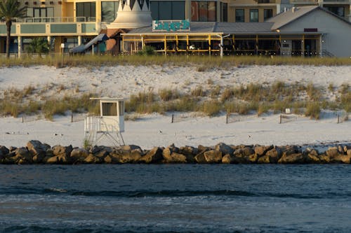 Lifeguard Tower on the Beach