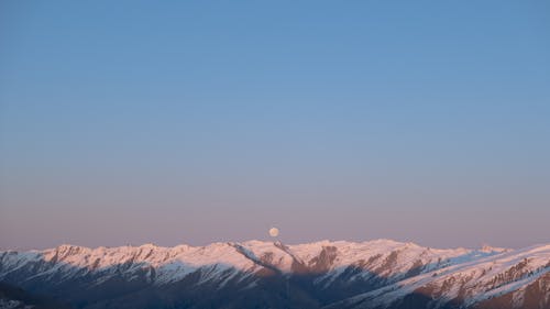 Kostenloses Stock Foto zu aotearoa, berge, blauer mond