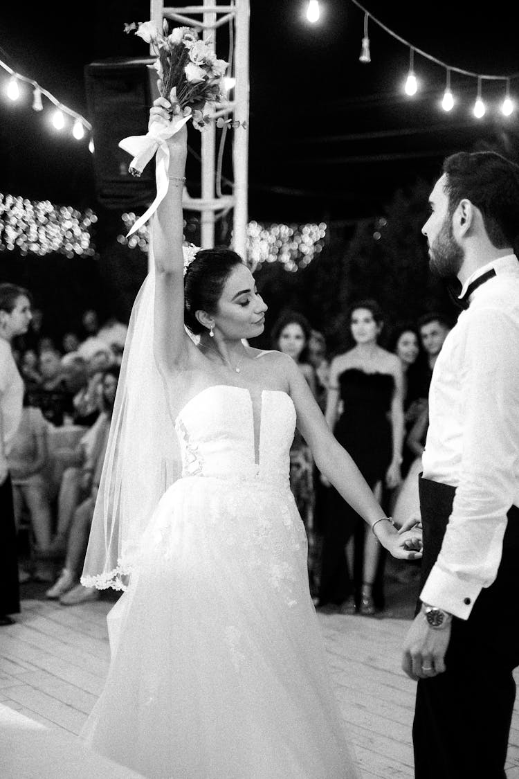 Bride Dancing At The Wedding Reception