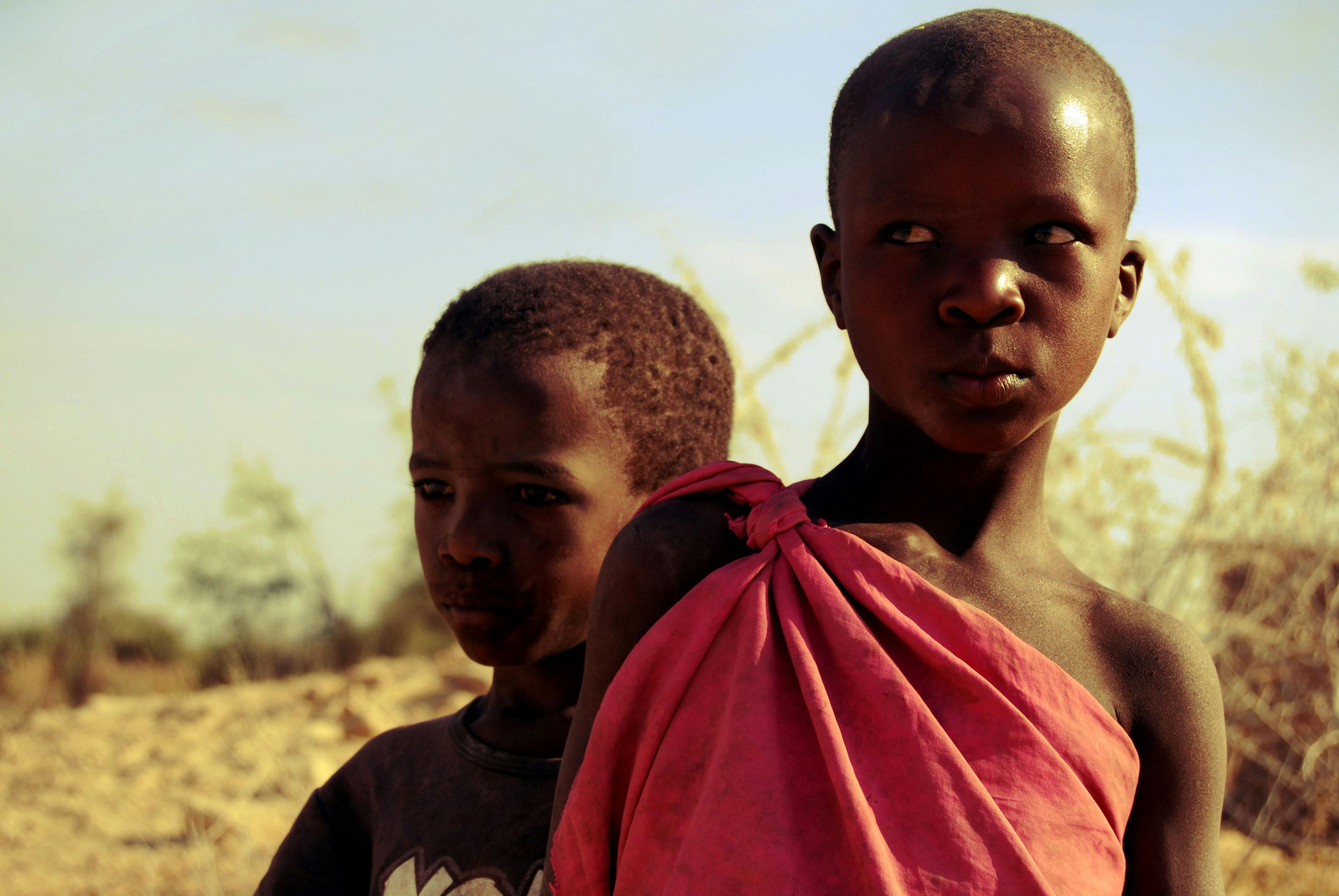 アフリカ アフリカの子供たち ケニアの無料の写真素材