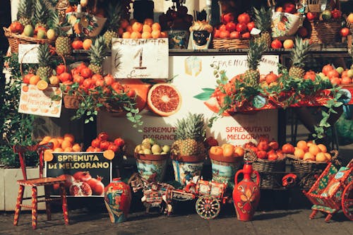Ilmainen kuvapankkikuva tunnisteilla basaari, hedelmä, Italia