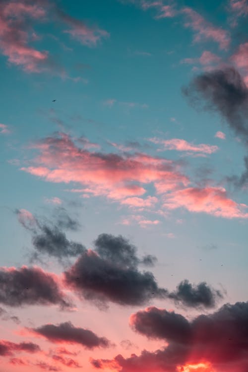 Clouds on Sky at Dusk