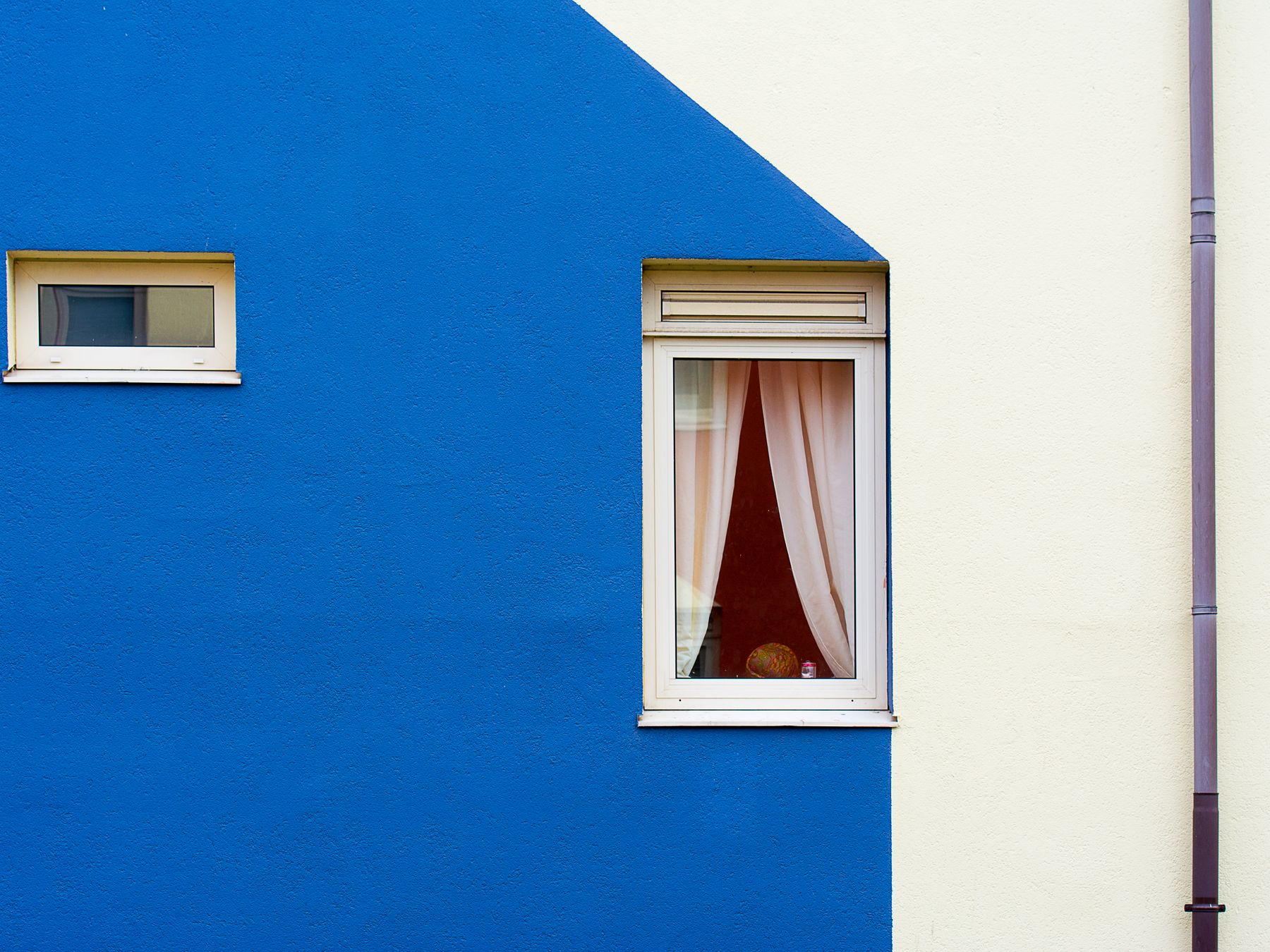 House Painting in Harlington — walls rolled to an even, flat finish