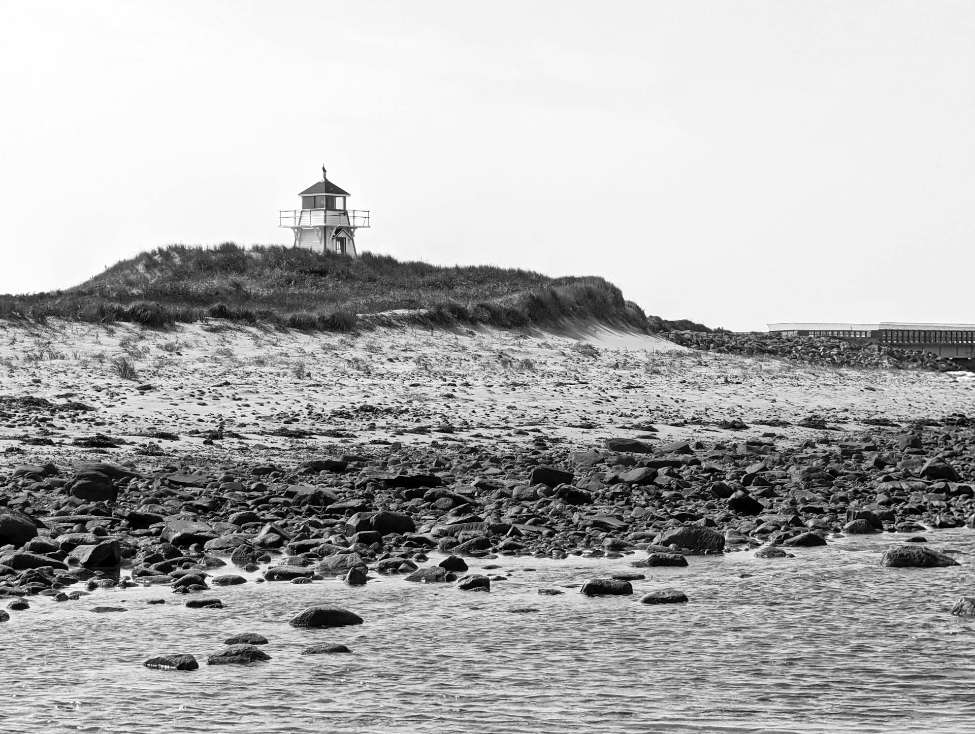 One of Malpeque Outer Range Light in Canada