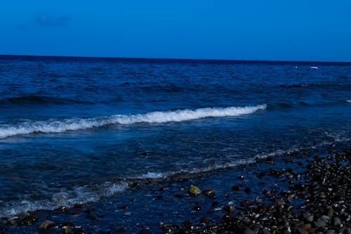 Free stock photo of blue, by the sea