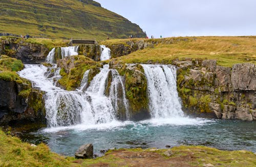 Бесплатное стоковое фото с kirkjufellsfoss, водопад, исландия