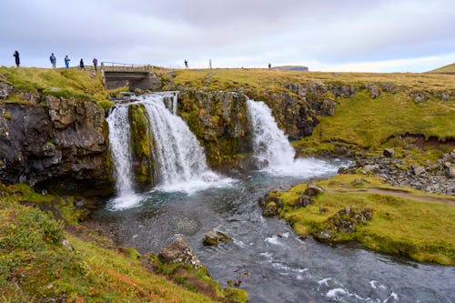 Gratis lagerfoto af flod, folk, Island