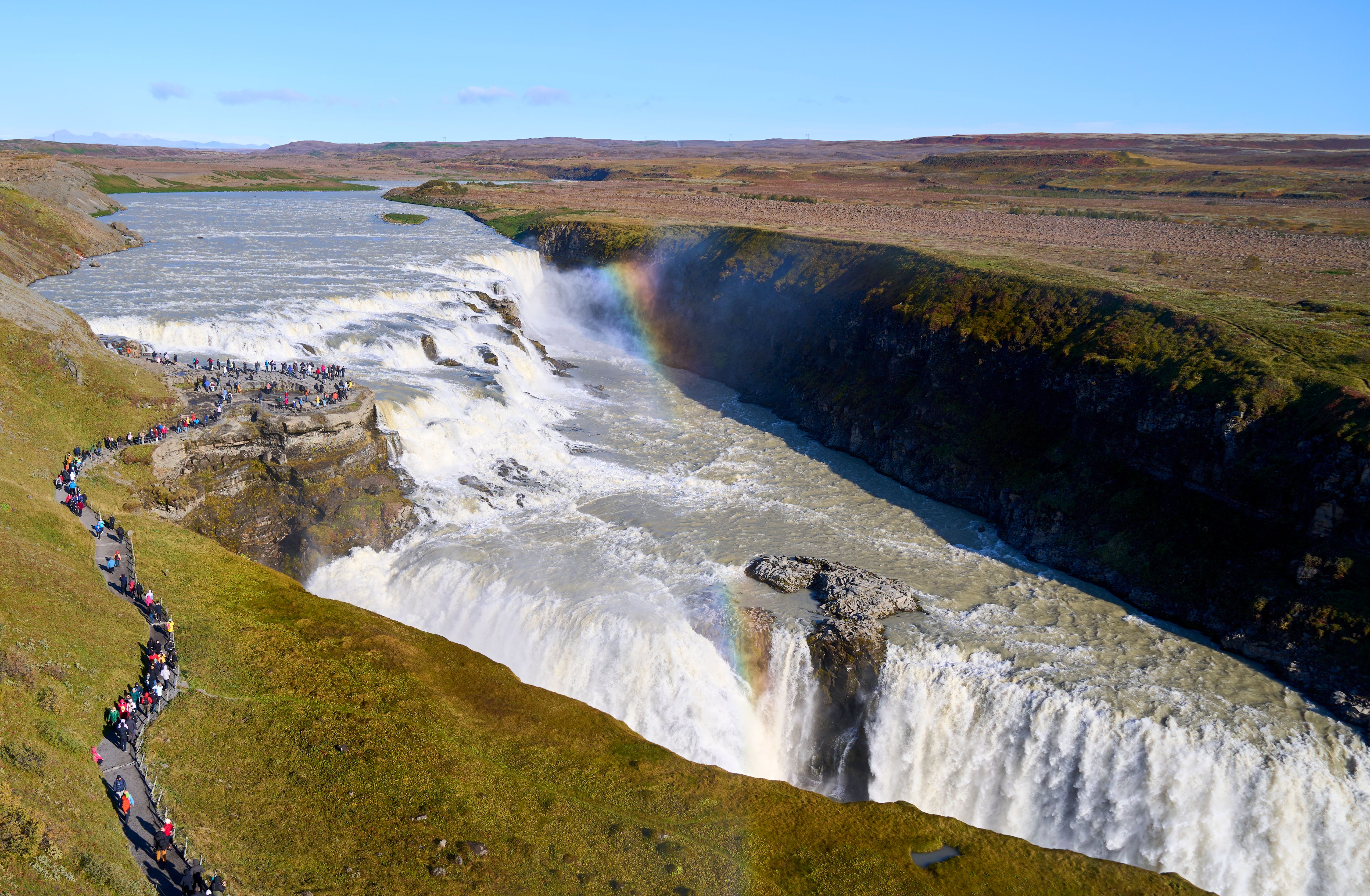 Gulfoss waterfall
