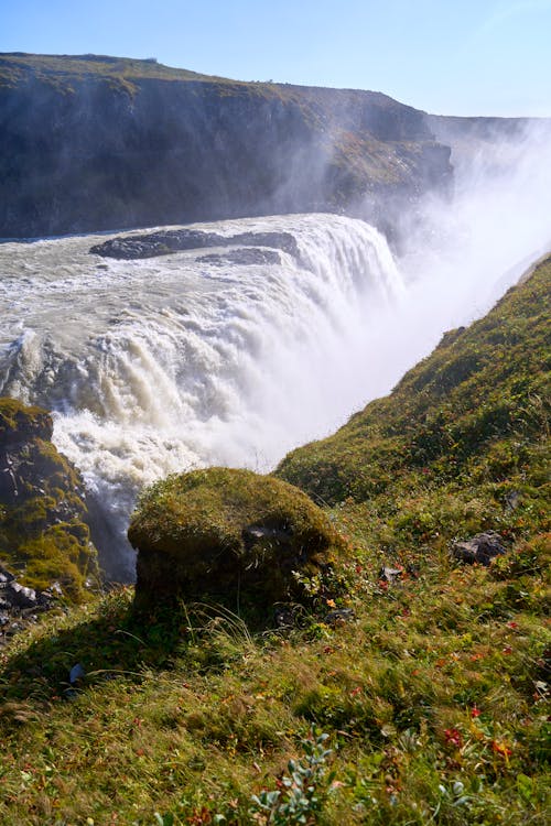 Immagine gratuita di cascata, fiume, gullfoss