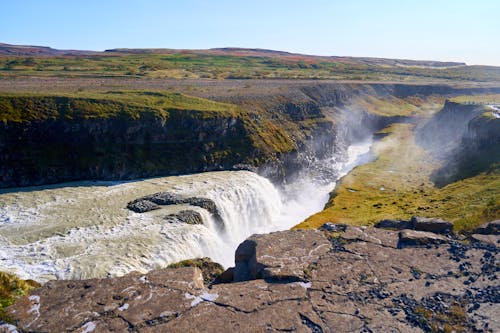 Immagine gratuita di cascata, fiume, gullfoss