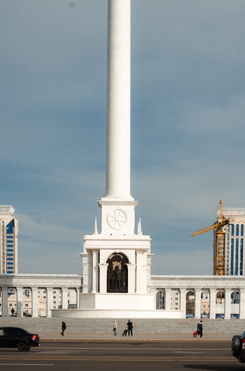 Photo of the Monument at the Independence Square in Astana, Kazakhstan