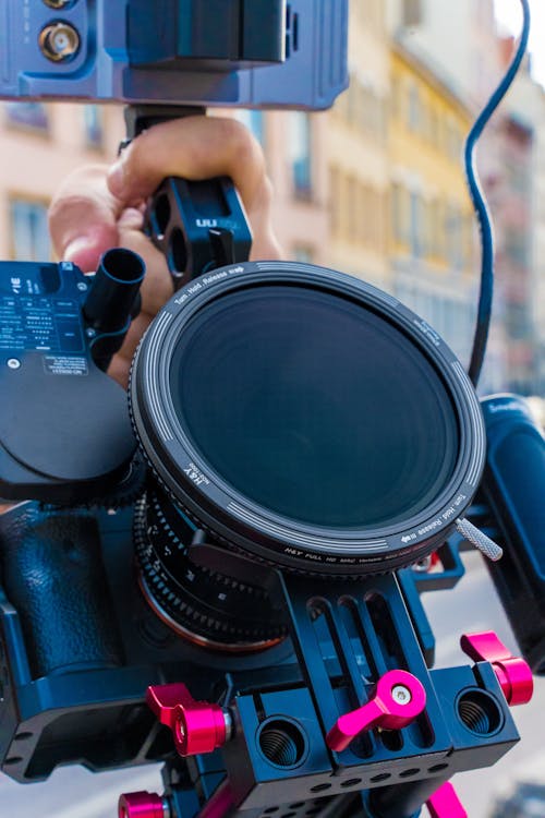 Video Camera in Close Up