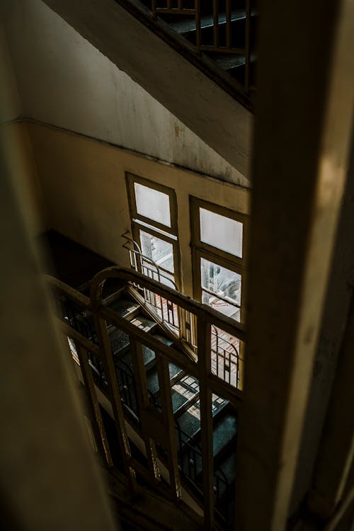 Staircase with Windows