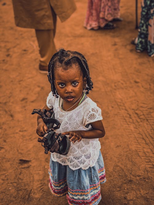 Foto stok gratis anak afrika, anak perempuan afrika, bagus