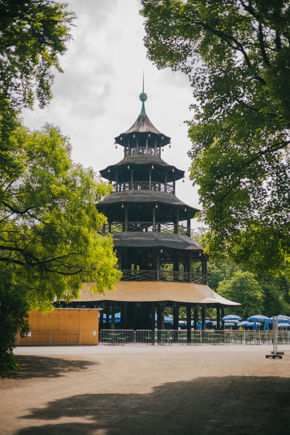 Turnul Chinezesc din Grădina Engleză din München