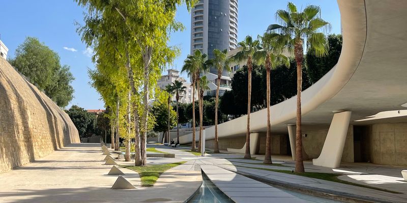 La plaza Eleftheria, en Nicosia