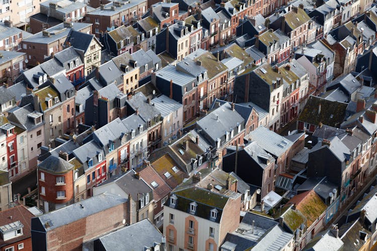 Rooftops Of Workers Tenements