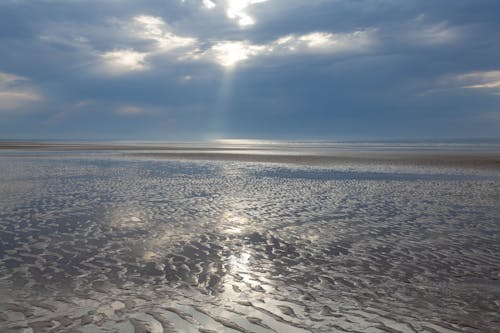 Foto profissional grátis de areia, cênico, horizonte