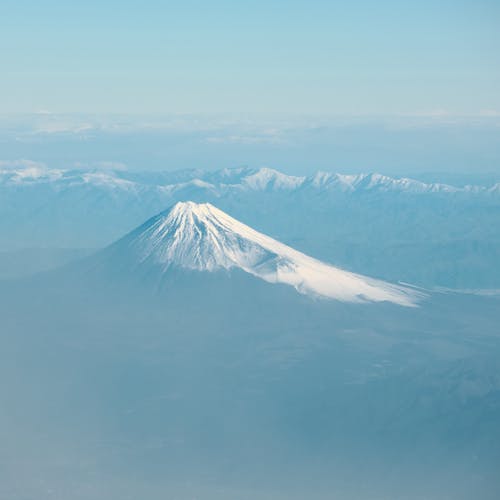 Безкоштовне стокове фото на тему «fuji, Аерофотозйомка, вертикальні постріл»