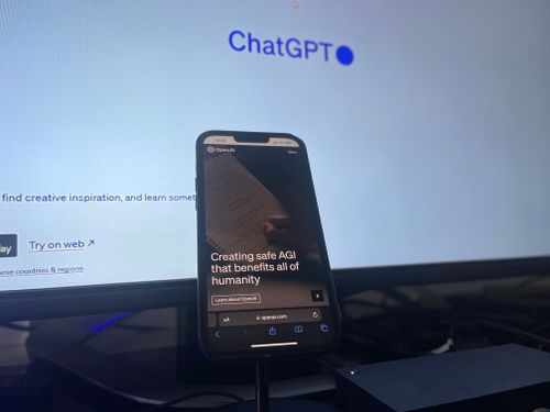 Free OpenAI ChatGPT  Stock Photo