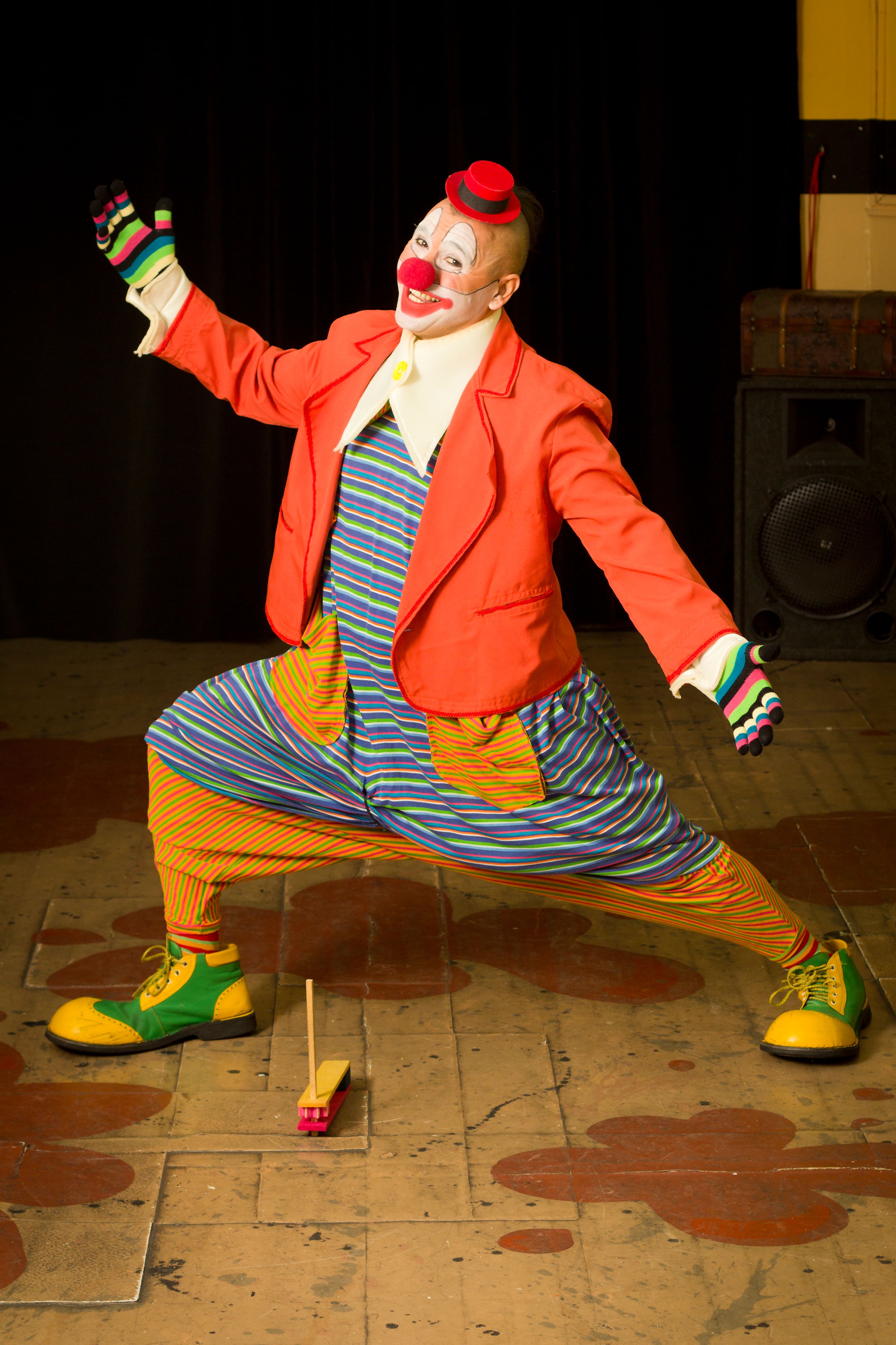 A Clown Performing · Free Stock Photo