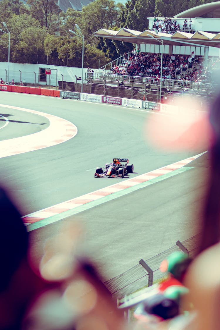 F1 Car On Track