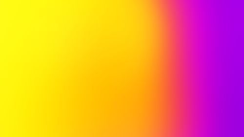 Free Bright and colorful gradient background transitioning from yellow to pink for creative use. Stock Photo