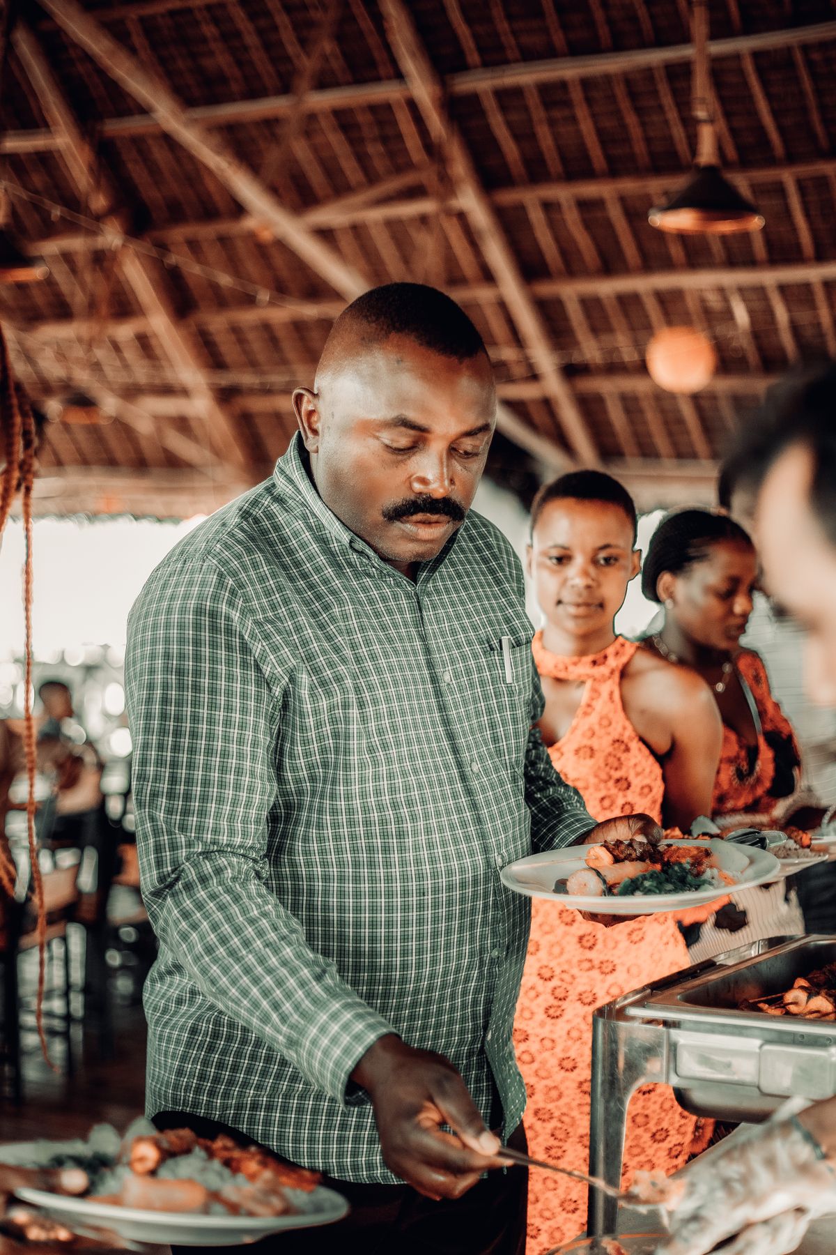 Evento gastronómico y comunidad