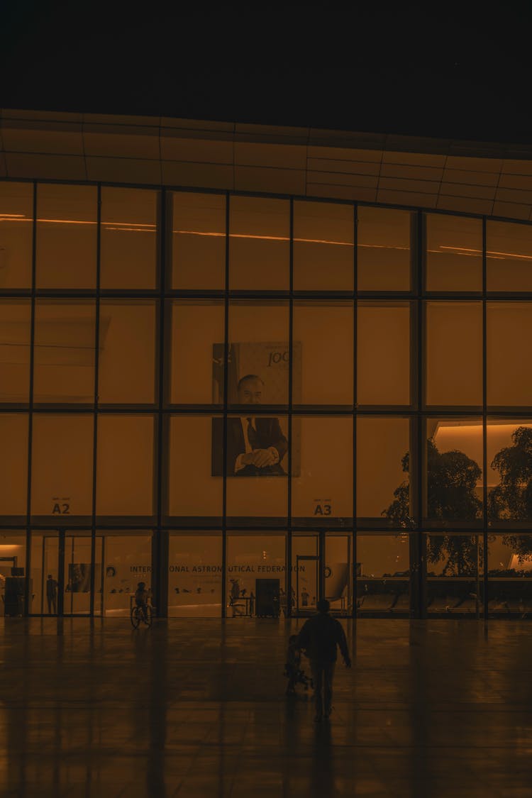 Dark Photo Of An Airport