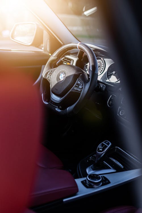 Interior of a Modern BMW Car